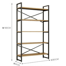 Load image into Gallery viewer, Iron and Wood magazine American retro shelf