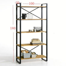 Load image into Gallery viewer, Iron and Wood magazine American retro shelf