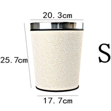Load image into Gallery viewer, Patterned Trash Bin