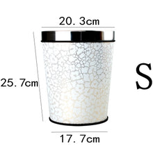 Load image into Gallery viewer, Patterned Trash Bin