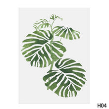 Load image into Gallery viewer, Tropical Plant Art Canvas