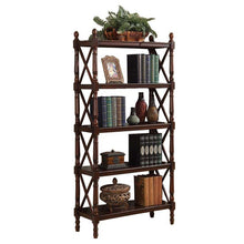 Load image into Gallery viewer, Wooden Retro Bookcase