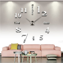 Load image into Gallery viewer, 3D Sticking Wall Clock