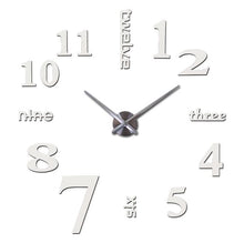 Load image into Gallery viewer, 3D Sticking Wall Clock