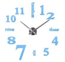 Load image into Gallery viewer, 3D Sticking Wall Clock
