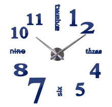 Load image into Gallery viewer, 3D Sticking Wall Clock