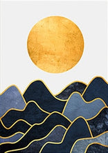 Load image into Gallery viewer, Abstract Landscape Wall Canvas