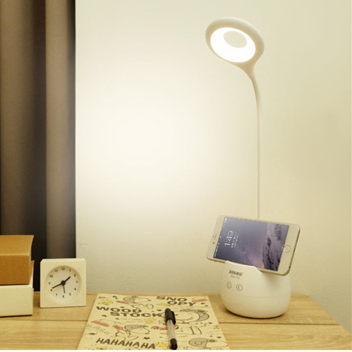 Table Lamp with Rechargeable Handle