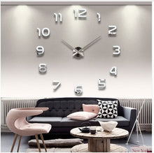 Load image into Gallery viewer, 3d Real Big Wall Clock