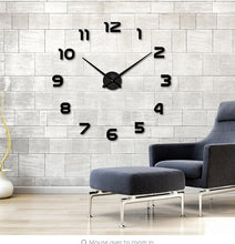 Load image into Gallery viewer, 3d Real Big Wall Clock