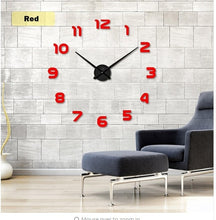 Load image into Gallery viewer, 3d Real Big Wall Clock