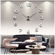 Load image into Gallery viewer, 3d Real Big Wall Clock