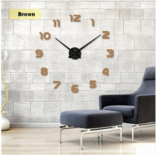 Load image into Gallery viewer, 3d Real Big Wall Clock