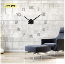 Load image into Gallery viewer, 3d Real Big Wall Clock