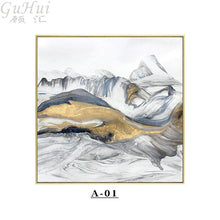 Load image into Gallery viewer, Abstract Ink Canvas