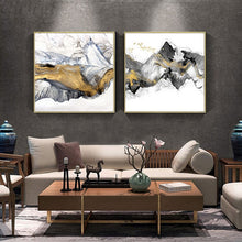 Load image into Gallery viewer, Abstract Ink Canvas