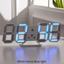 Load image into Gallery viewer, 3D Led Digital Modern Wall Clock