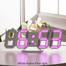 Load image into Gallery viewer, 3D Led Digital Modern Wall Clock