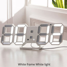 Load image into Gallery viewer, 3D Led Digital Modern Wall Clock