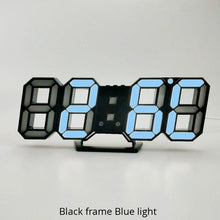 Load image into Gallery viewer, 3D Led Digital Modern Wall Clock