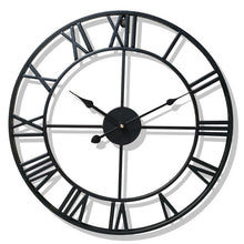 Load image into Gallery viewer, Modern 3D Black Wall Clock