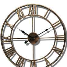 Load image into Gallery viewer, Modern 3D Black Wall Clock