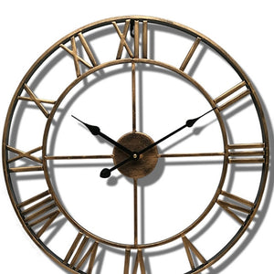 Modern 3D Black Wall Clock