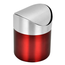 Load image into Gallery viewer, Stainless Steel Desk Trash (1.5 L)