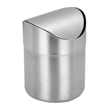 Load image into Gallery viewer, Stainless Steel Desk Trash (1.5 L)