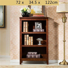 Load image into Gallery viewer, Wooden Retro Bookcase