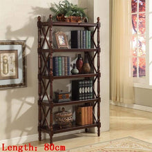 Load image into Gallery viewer, Wooden Retro Bookcase