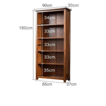 Load image into Gallery viewer, Wooden Retro Bookcase