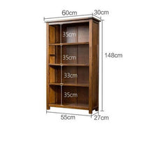 Load image into Gallery viewer, Wooden Retro Bookcase
