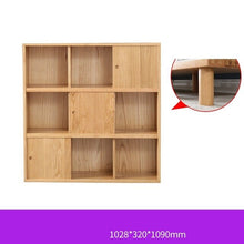 Load image into Gallery viewer, Wooden retro bookcase