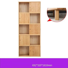 Load image into Gallery viewer, Wooden retro bookcase