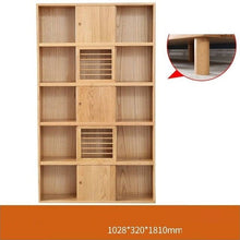 Load image into Gallery viewer, Wooden retro bookcase