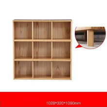 Load image into Gallery viewer, Wooden retro bookcase