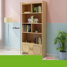 Load image into Gallery viewer, Wooden retro bookcase
