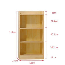 Load image into Gallery viewer, Wooden retro bookcase