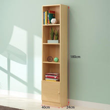 Load image into Gallery viewer, Wooden retro bookcase