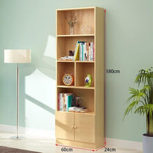 Load image into Gallery viewer, Wooden retro bookcase