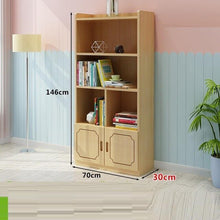 Load image into Gallery viewer, Wooden retro bookcase