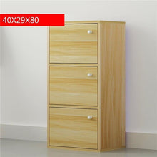 Load image into Gallery viewer, 4-compartment bookcase with lid