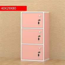 Load image into Gallery viewer, 4-compartment bookcase with lid