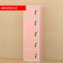 Load image into Gallery viewer, 4-compartment bookcase with lid