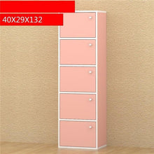 Load image into Gallery viewer, 4-compartment bookcase with lid