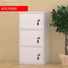 Load image into Gallery viewer, 4-compartment bookcase with lid