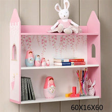 Load image into Gallery viewer, Wall Shelf Bookcase and Drawer