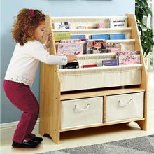 Load image into Gallery viewer, Wall Shelf Bookcase and Drawer