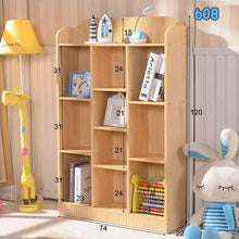 Load image into Gallery viewer, Wall Shelf Bookcase and Drawer